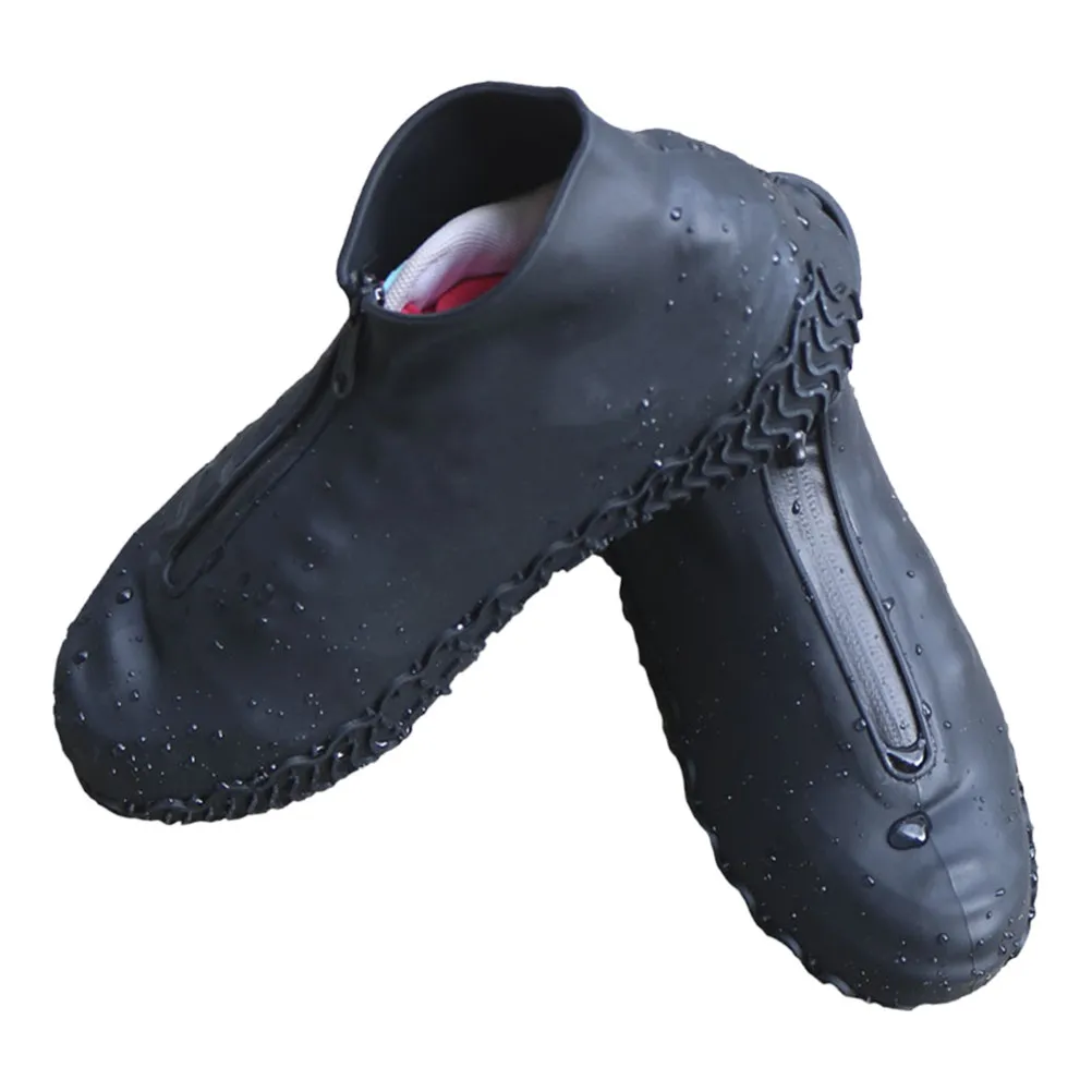 1Pair Anti-Skid Waterproof Shoes Protective Cover Silicone Rain Boots Cover Size M Black Outdoor Mud Splash Protection
1Pair Anti-Skid Waterproof Shoes Protective Cover Silicone Rain Boots Cover Size M Black Outdoor Mud Splash Protection