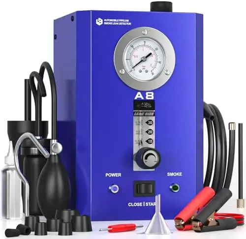 Детектор утечек дыма EVAP для автомобилей 12В – двухрежимный, с воздушным насосом и расходомером
Детектор утечек дыма EVAP для автомобилей 12В – двухрежимный, с воздушным насосом и расходомером