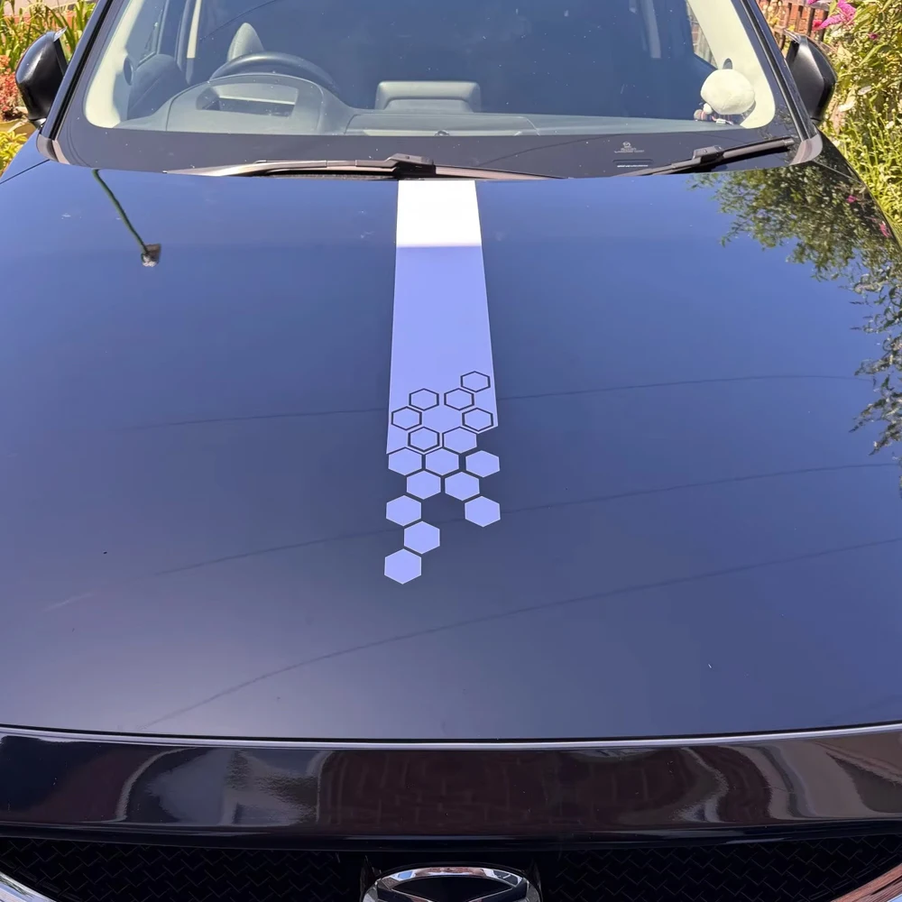 Honeycomb Car Hood Bonnet Sticker Racing Style Vinyl Decal for Audi for Tesla for BMW for Volkswagen Seat Car Accessories
Honeycomb Car Hood Bonnet Sticker Racing Style Vinyl Decal for Audi for Tesla for BMW for Volkswagen Seat Car Accessories