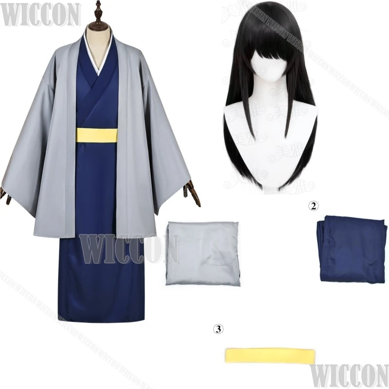 Katsura Kotarou Anime GINTAMA Cosplay Japanese Clothes Blue Kimono Yukata Wig Man Cos Suit Party Show Carnival Outfit Customized
Katsura Kotarou Anime GINTAMA Cosplay Japanese Clothes Blue Kimono Yukata Wig Man Cos Suit Party Show Carnival Outfit Customized