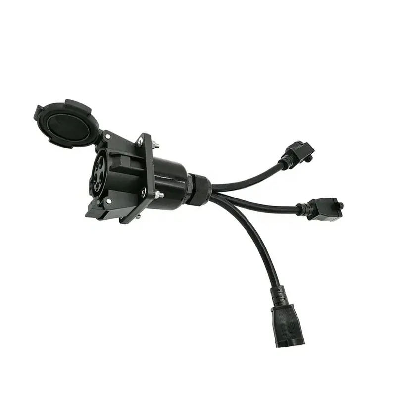 Практичный адаптер для зарядки на одно колеса электронного велосипеда/самоката, станция EV J1772 к NEMA 5-15/5-20, вилка 100 В-220 В
Практичный адаптер для зарядки на одно колеса электронного велосипеда/самоката, станция EV J1772 к NEMA 5-15/5-20, вилка 100 В-220 В