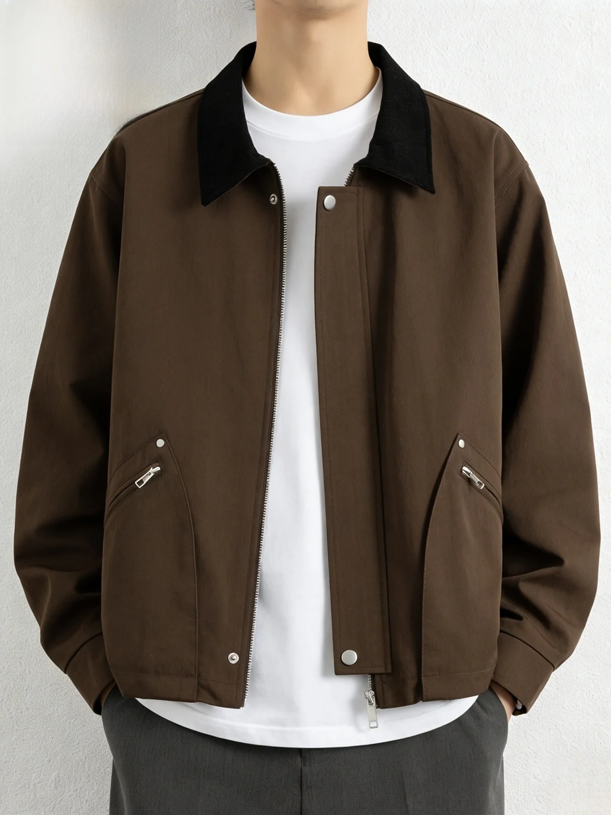 Pierre Cardin Vintage Jaet Men's Spring 2026 Detroit Collar Casual Outerwear Warm Long Sve Zipper ket Regular Fit
Pierre Cardin Vintage Jaet Men's Spring 2026 Detroit Collar Casual Outerwear Warm Long Sve Zipper ket Regular Fit