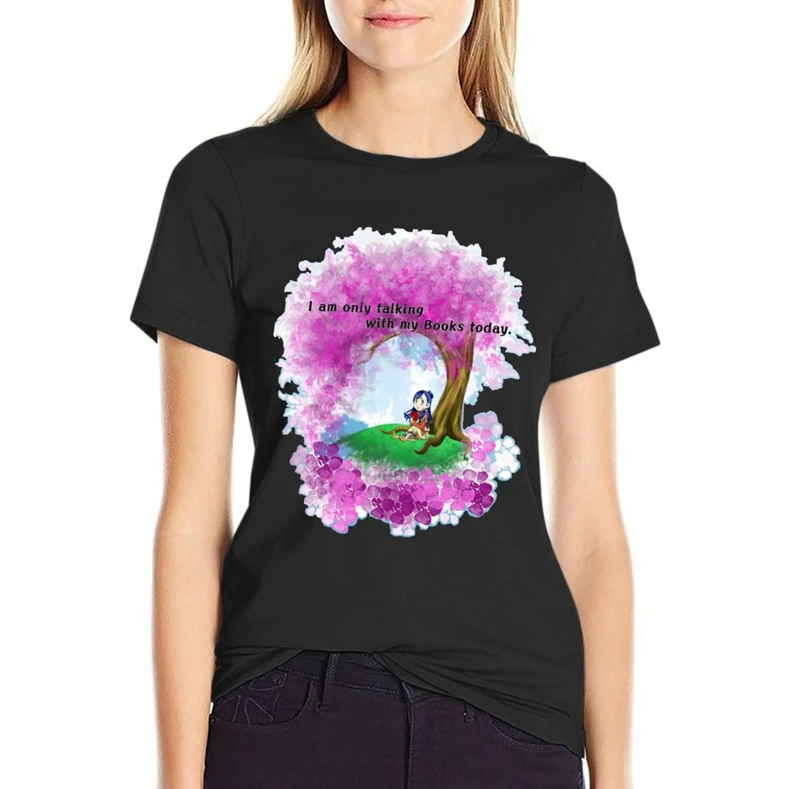 I am only talking to my books today- Ascendance of a Bookworm T-Shirt blanks blacks t-shirts for Women pack
I am only talking to my books today- Ascendance of a Bookworm T-Shirt blanks blacks t-shirts for Women pack