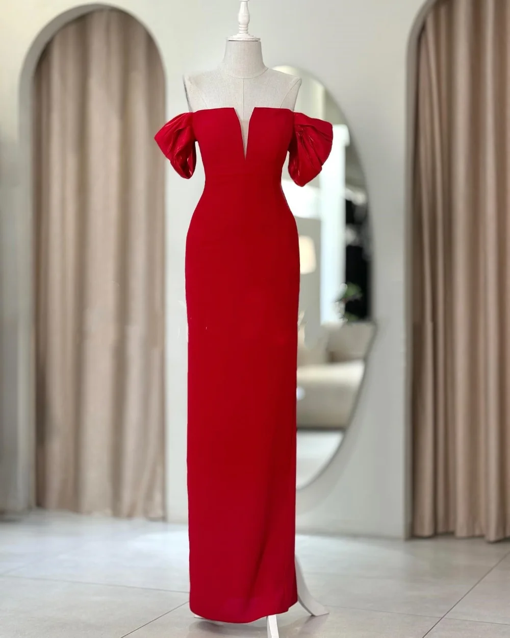 Customized Modern Style High quality Chiffon Ruched Pleat Straight V-neck Long Dresses Bespoke Occasion Dresses Sizes Available
Customized Modern Style High quality Chiffon Ruched Pleat Straight V-neck Long Dresses Bespoke Occasion Dresses Sizes Available