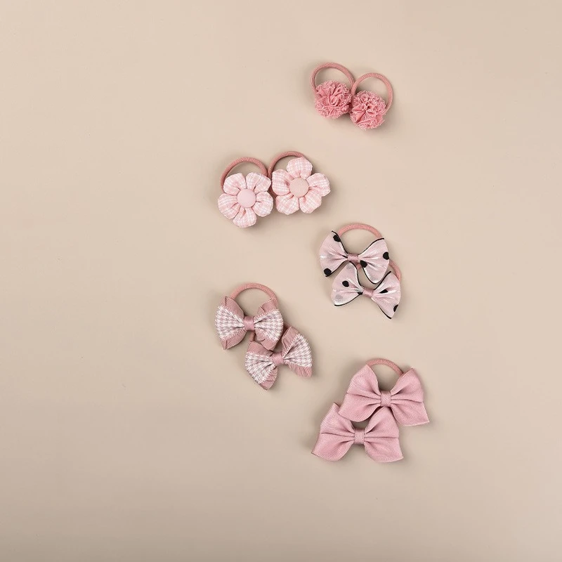10-Piece Pack Kids Hair Accessories High-Elasticity Rubber Bands Baby 3D Bow Hair Ties Sweet Floral Hair Accessories for Girls
10-Piece Pack Kids Hair Accessories High-Elasticity Rubber Bands Baby 3D Bow Hair Ties Sweet Floral Hair Accessories for Girls