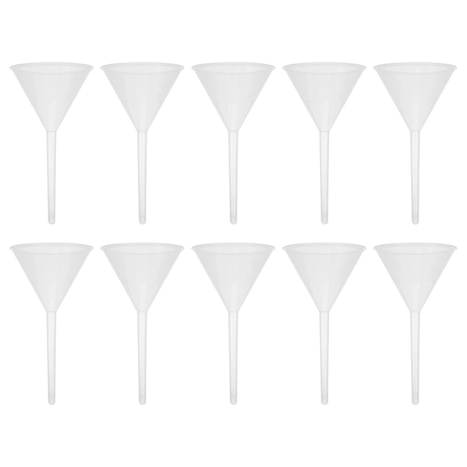 10 Pcs Plastic Funnel Laboratory Experiment Powder Scientific Triangle Essential Oil
10 Pcs Plastic Funnel Laboratory Experiment Powder Scientific Triangle Essential Oil