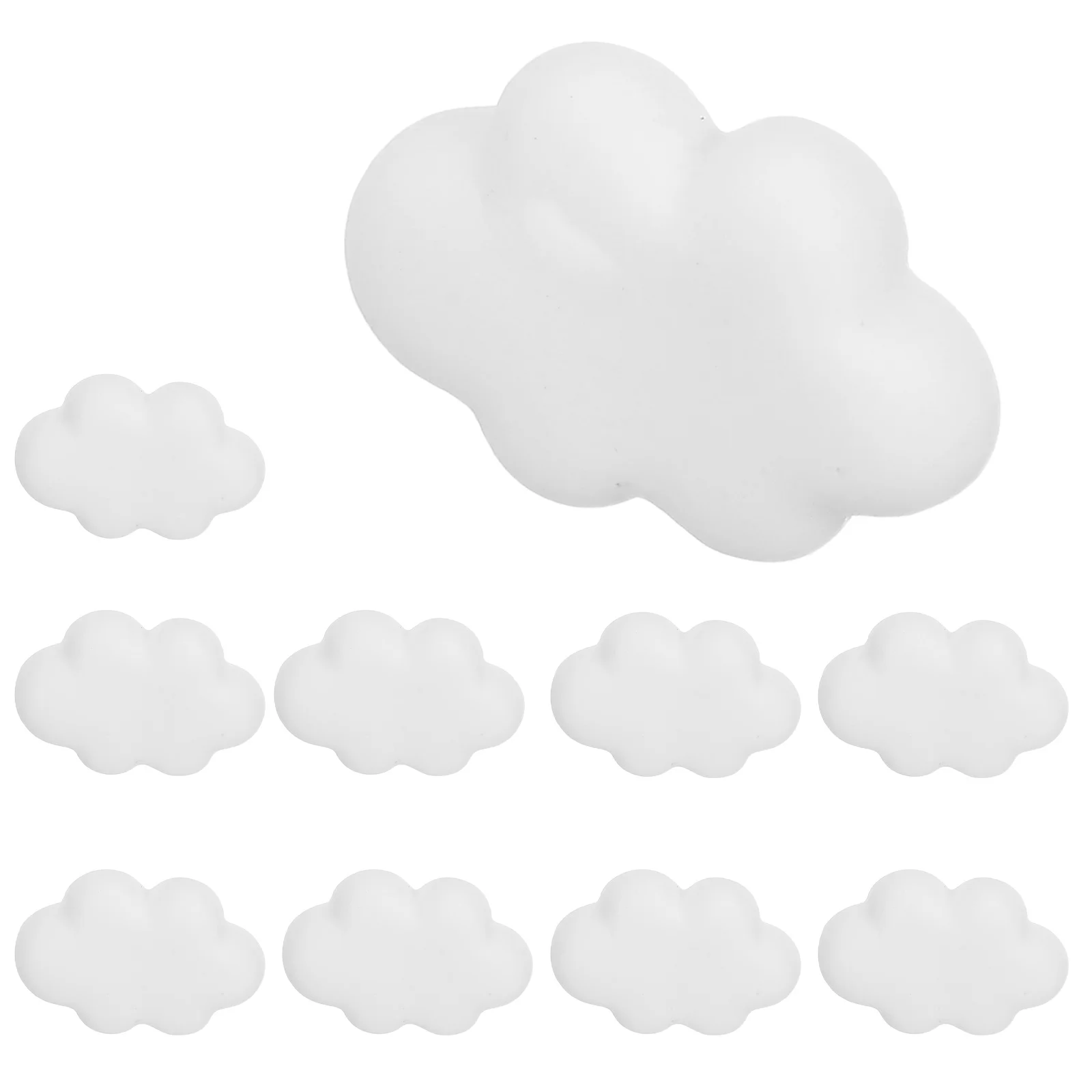 10 Pcs Creative Thumbtacks Cute White Cloud Resin Pins DIY Bulletin Board Decorative Pushpins Office Study Wall Use
10 Pcs Creative Thumbtacks Cute White Cloud Resin Pins DIY Bulletin Board Decorative Pushpins Office Study Wall Use