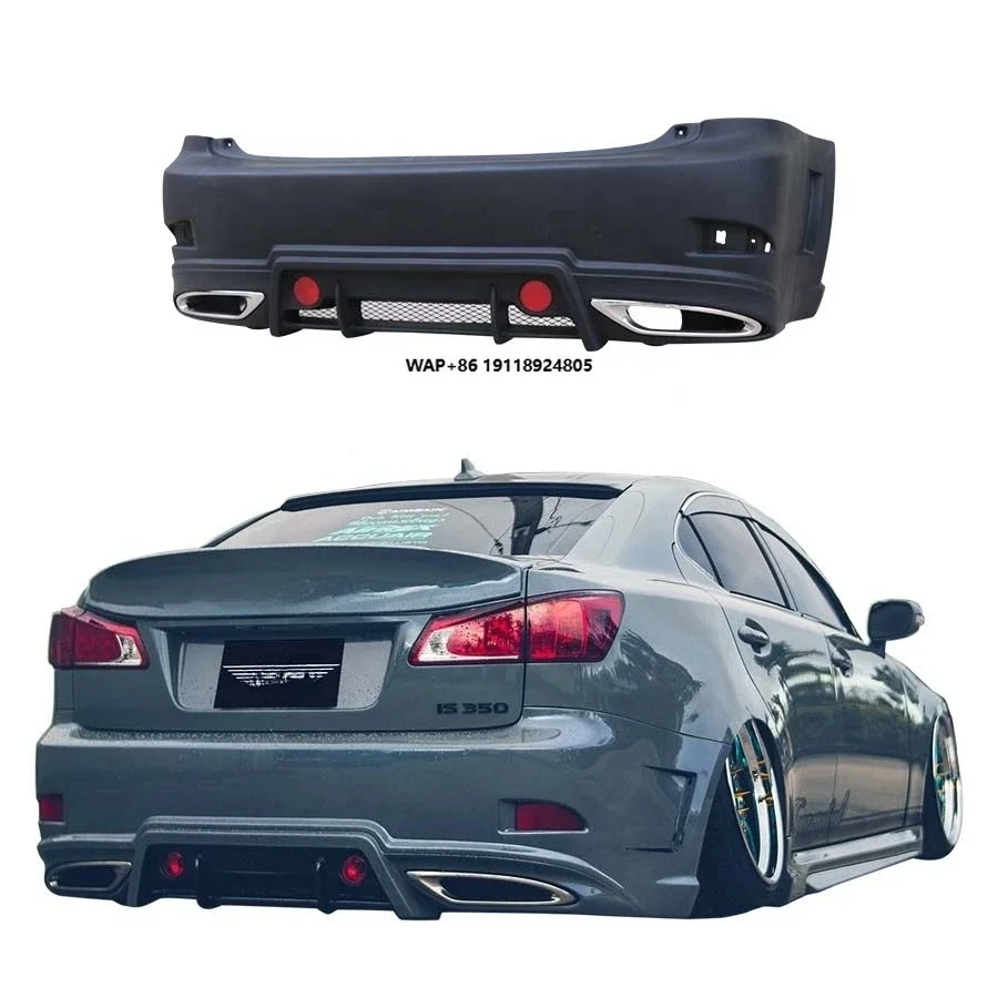 New for IS250 IS300 IS350 Rear Bumper Exhaust Diffuser Kit 2006-2012 Bolt-On
New for IS250 IS300 IS350 Rear Bumper Exhaust Diffuser Kit 2006-2012 Bolt-On