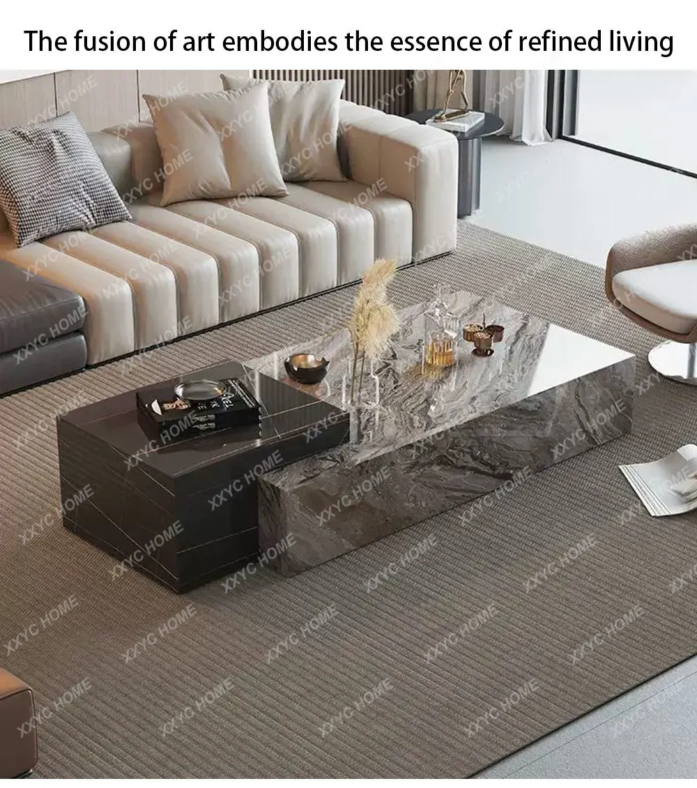 Coffee Table with Italian Stone Slab, Living Room , Villa Home Minimalist, Modern Luxury Compact Coffee Table for
Coffee Table with Italian Stone Slab, Living Room , Villa Home Minimalist, Modern Luxury Compact Coffee Table for
