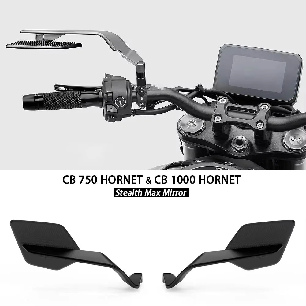 For Honda CB 1000 HORNET SP Motorcycle Side View Mirror Stealth Max Winglets Rearview Mirrors CB750 CB 750 Hornet 2023-2025
For Honda CB 1000 HORNET SP Motorcycle Side View Mirror Stealth Max Winglets Rearview Mirrors CB750 CB 750 Hornet 2023-2025