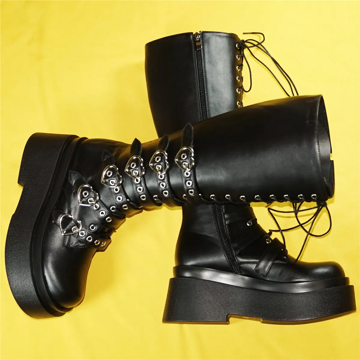 Winter Wedges Platform Pumps Shoes Women Lace Up Super High Heels Knee High Boots Female Round Toe Fashion Sneakers Casual Shoes
Winter Wedges Platform Pumps Shoes Women Lace Up Super High Heels Knee High Boots Female Round Toe Fashion Sneakers Casual Shoes