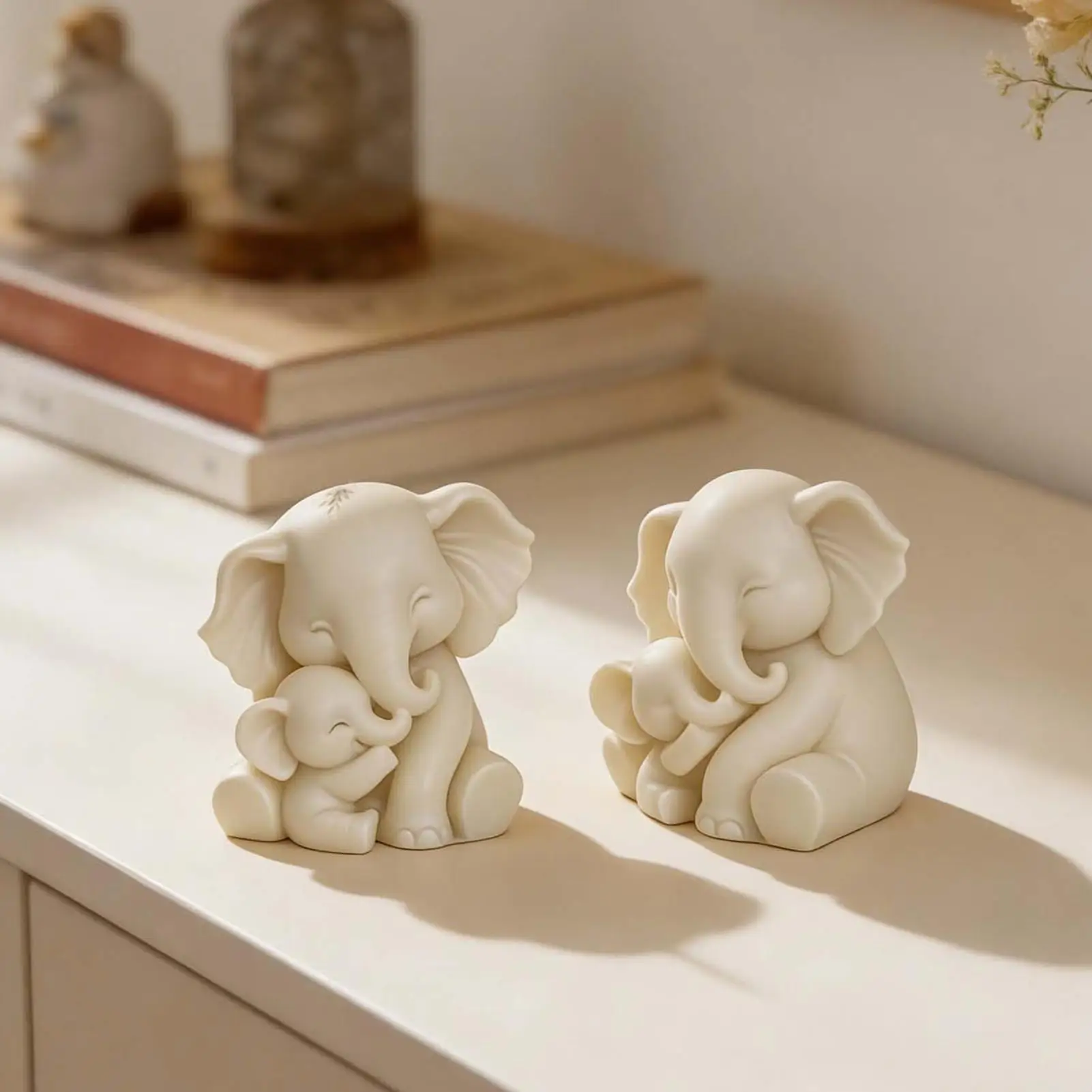 Elephant Mold 3D Mom And Kid Cute Silicone Decor Animal Chocolate Mold For Thanksgiving Holiday Birthday Party Offices Home Room
Elephant Mold 3D Mom And Kid Cute Silicone Decor Animal Chocolate Mold For Thanksgiving Holiday Birthday Party Offices Home Room