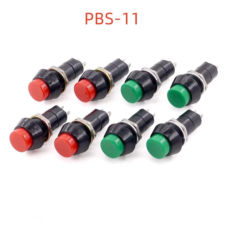 5pcs PBS-11 PBS-11A PBS-11B 12mm Self-Locking Self-Recovery Push Button Switch Momentary 3A 250V 2PIN
5pcs PBS-11 PBS-11A PBS-11B 12mm Self-Locking Self-Recovery Push Button Switch Momentary 3A 250V 2PIN