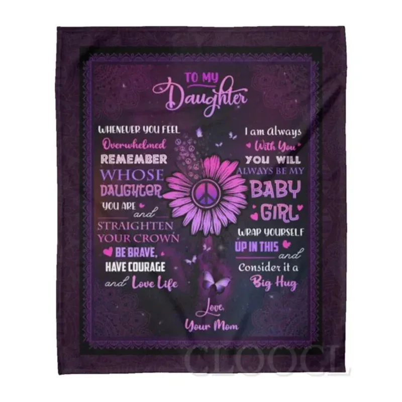 IIB36HXTo My Daughter Flannel Blankets Never Feel You Are Alone I Love You So Much Blanket Child Keep Warm Plush Quilts8Yh!
IIB36HXTo My Daughter Flannel Blankets Never Feel You Are Alone I Love You So Much Blanket Child Keep Warm Plush Quilts8Yh!