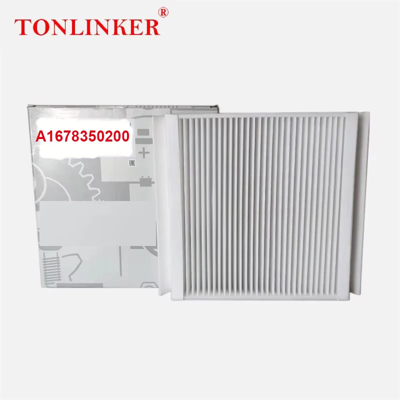 TONLINKER Cabin Filter A1678350200 For Mercedes Benz W167 C167 2018-2021 GLE 350d 400d 450d GLE53 GLE63 Car External Vent Filter
TONLINKER Cabin Filter A1678350200 For Mercedes Benz W167 C167 2018-2021 GLE 350d 400d 450d GLE53 GLE63 Car External Vent Filter