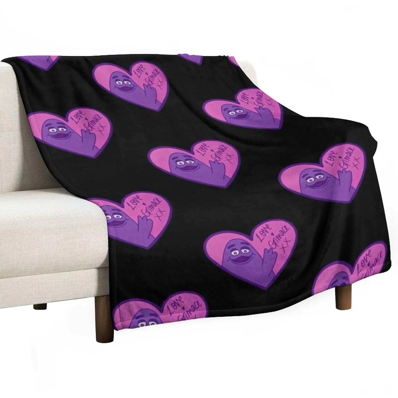 Love Grimace valentines Throw Blanket for winter Soft Big Warm Thins Blankets
Love Grimace valentines Throw Blanket for winter Soft Big Warm Thins Blankets