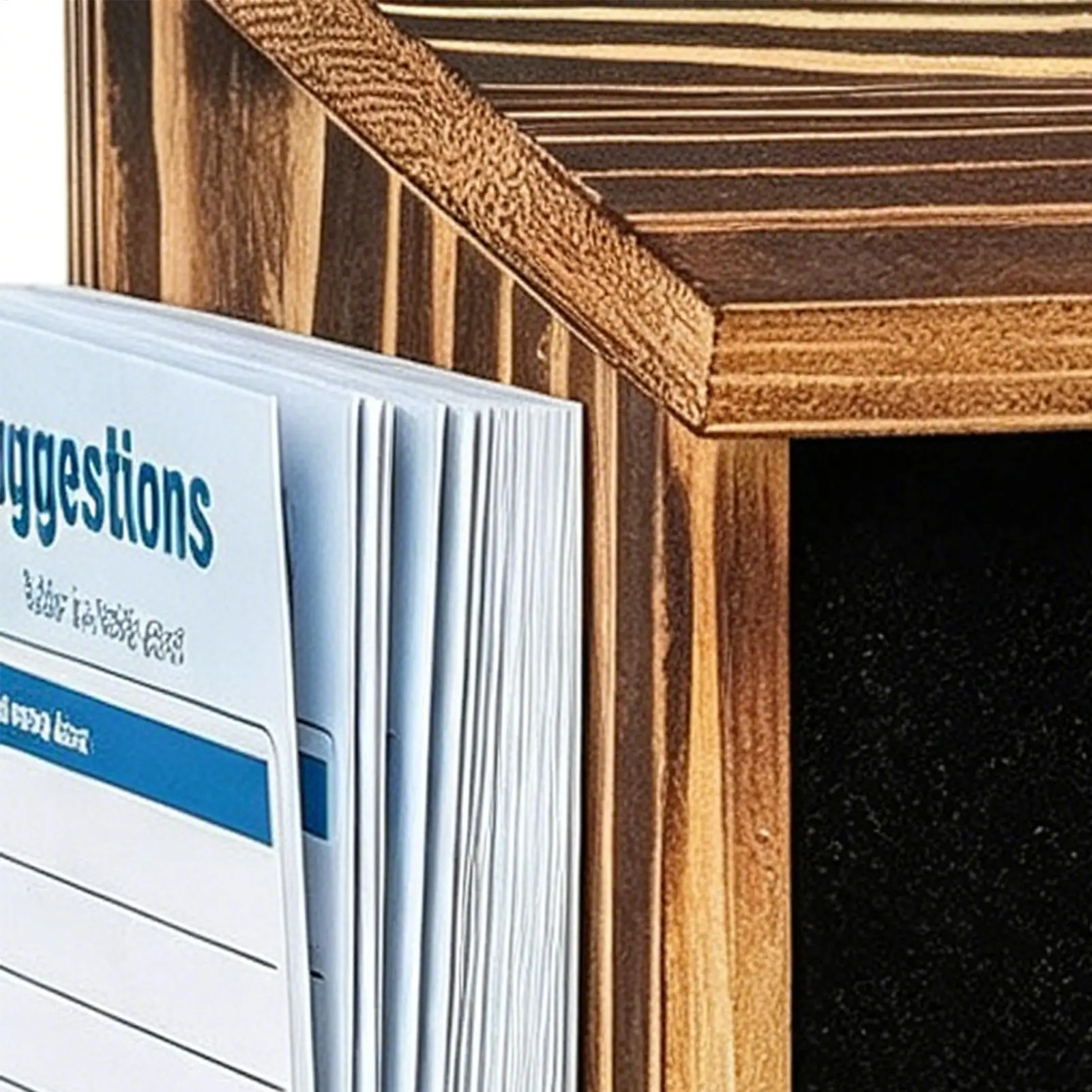 Comment Box Wooden Raffle Container With Side Slot And Lock Offering Box With 50 Cards For Church Classroom Wedding Workplace
Comment Box Wooden Raffle Container With Side Slot And Lock Offering Box With 50 Cards For Church Classroom Wedding Workplace