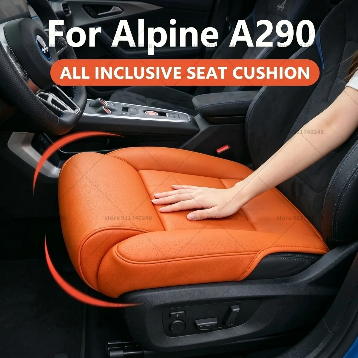 Подушка-удлинитель для ног Alpine A290, подушка для поддержки бедер, из пены с эффектом памяти, кожаная, для сиденья, аксессуары для интерьера автомобиля
Подушка-удлинитель для ног Alpine A290, подушка для поддержки бедер, из пены с эффектом памяти, кожаная, для сиденья, аксессуары для интерьера автомобиля
