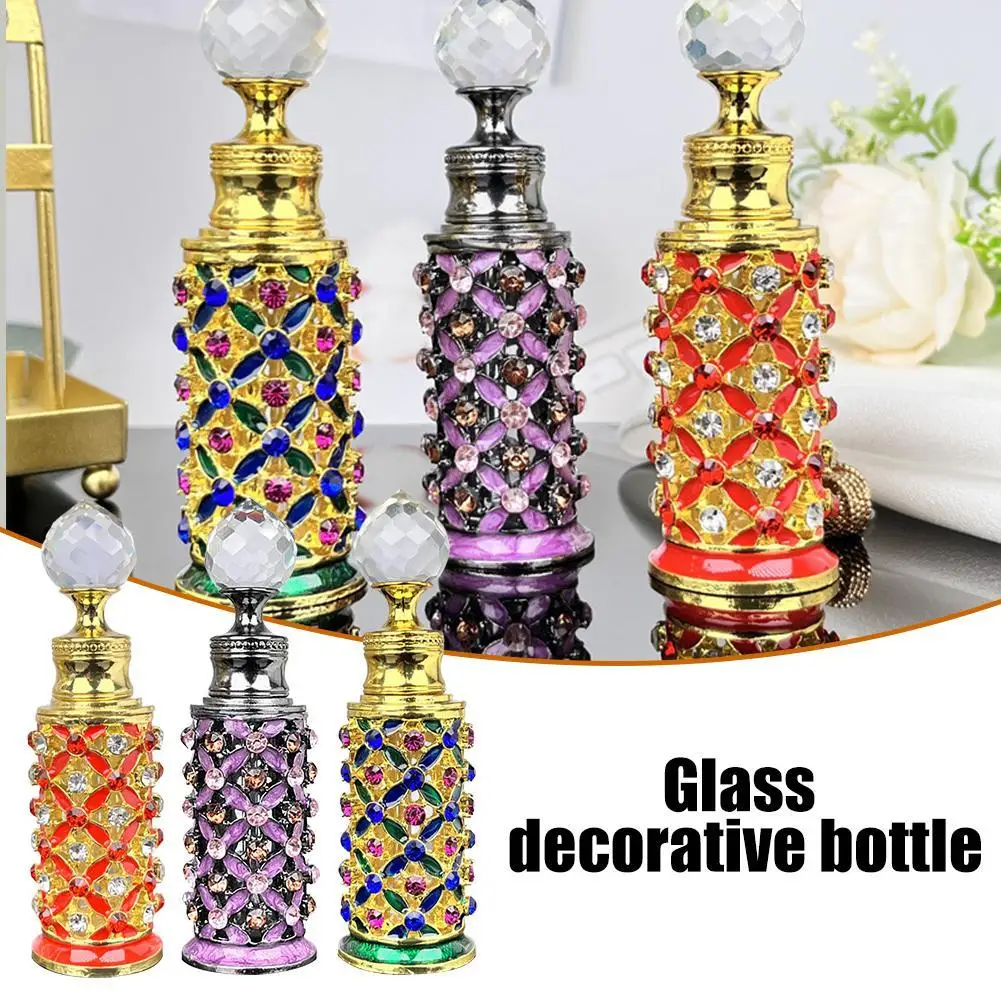 12ML Luxury Glass Perfume Bottle For Essential Oil Refill Retro Series Portable Dropper Decorative Bottle Aroma Oil Dispenser
12ML Luxury Glass Perfume Bottle For Essential Oil Refill Retro Series Portable Dropper Decorative Bottle Aroma Oil Dispenser