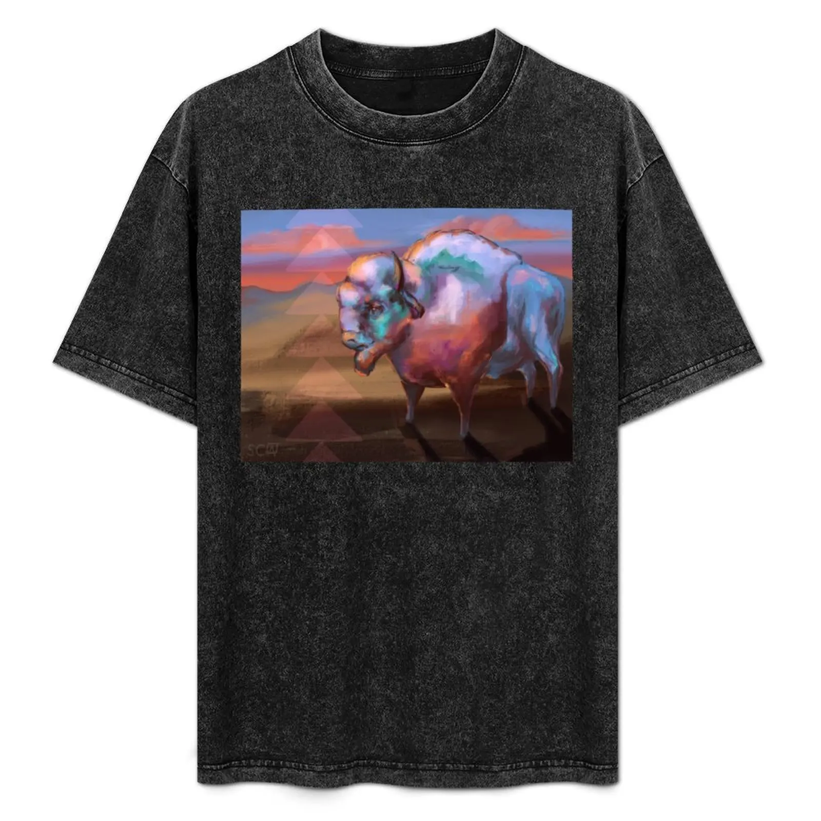 Yellowstone Bison T-Shirt graphics oversizeds blanks mens t shirts casual stylish
Yellowstone Bison T-Shirt graphics oversizeds blanks mens t shirts casual stylish