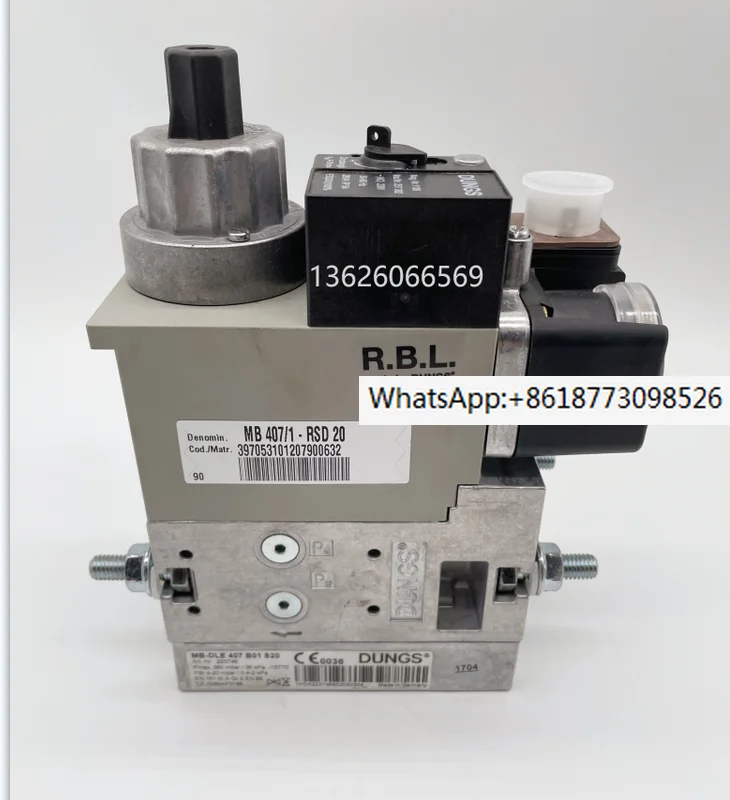 MBDLE407B01S20 оригинальный электромагнитный клапан DUNGS Dongsi газовый клапан двигателя сгорания группа MBZRDLE410
MBDLE407B01S20 оригинальный электромагнитный клапан DUNGS Dongsi газовый клапан двигателя сгорания группа MBZRDLE410