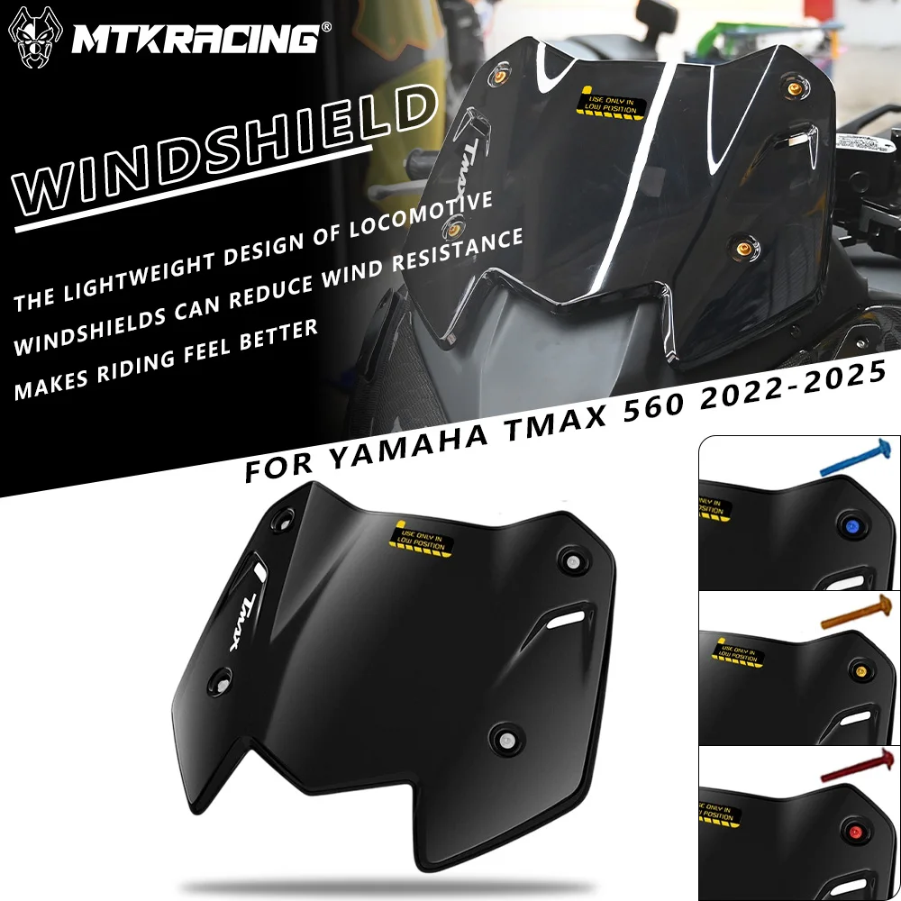 MTKRACING Windshield For YAMAHA TMAX 560 2022-2025 Motorcycle Accessories Windshield Deflector Visor Viser :BSV-F83J0-20-00
MTKRACING Windshield For YAMAHA TMAX 560 2022-2025 Motorcycle Accessories Windshield Deflector Visor Viser :BSV-F83J0-20-00