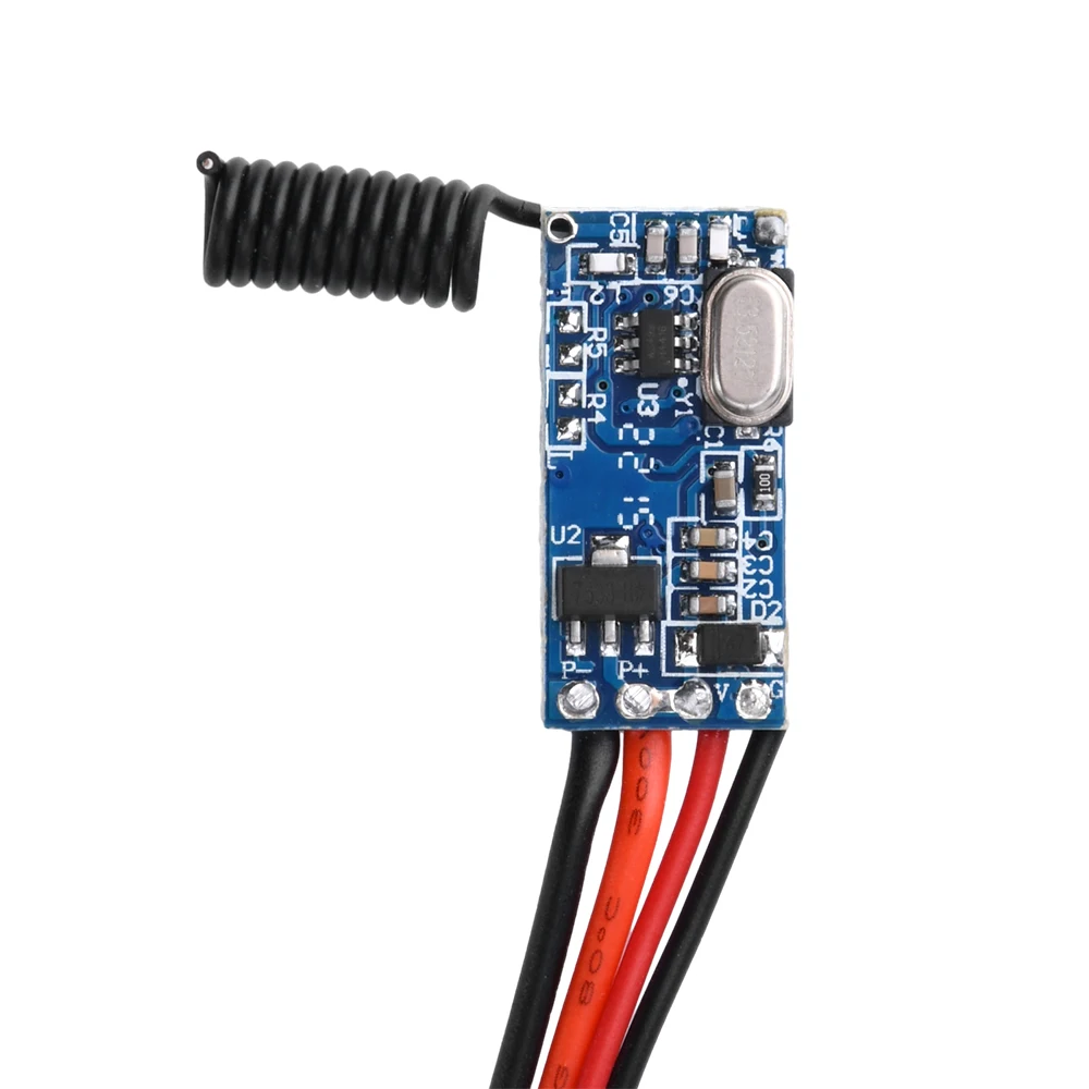 Dc5-12V Miniature Led Strip Light Control Module Wireless Switch Remote Control 433Mhz Receiver LED Lamp Controller 
Dc5-12V Miniature Led Strip Light Control Module Wireless Switch Remote Control 433Mhz Receiver LED Lamp Controller