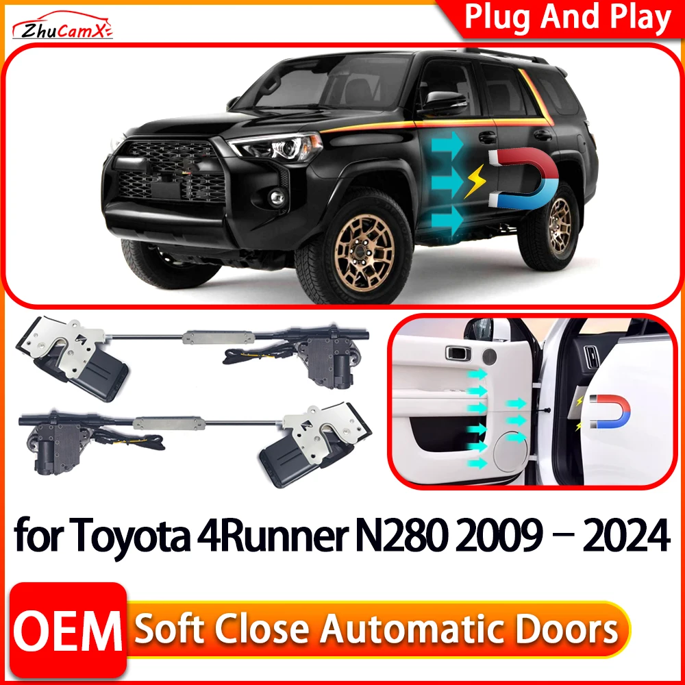 ZhuCamX for Toyota 4Runner N280 2009–2024 Automatic Electric Soft Close Door Closer Power Closing Door Comfort Closing System
ZhuCamX for Toyota 4Runner N280 2009–2024 Automatic Electric Soft Close Door Closer Power Closing Door Comfort Closing System