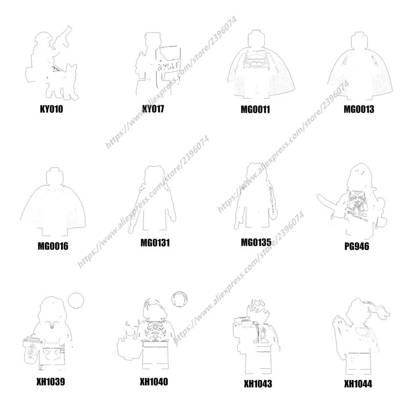 Single GAME models Action Figures accessories Building Blocks toys for children Series-065
Single GAME models Action Figures accessories Building Blocks toys for children Series-065