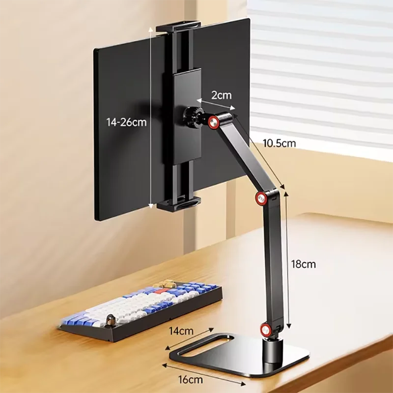 UPERFECT Portable Monitor Stand Holder for 15.6'' 17.3" 18 " Adjustable Heavy Duty Foldable Bracket Compatible with 4.7’’-18.0’’
UPERFECT Portable Monitor Stand Holder for 15.6'' 17.3" 18 " Adjustable Heavy Duty Foldable Bracket Compatible with 4.7’’-18.0’’