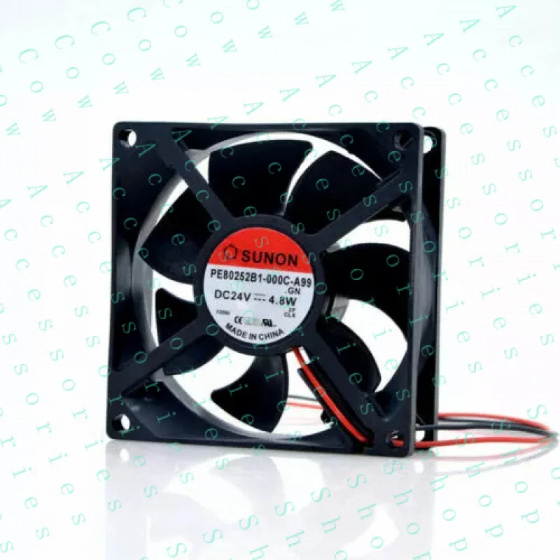 PP+ 1Pcs 4.8W 8025 8CM Fan PE80252B1-000C-A99 24V
PP+ 1Pcs 4.8W 8025 8CM Fan PE80252B1-000C-A99 24V