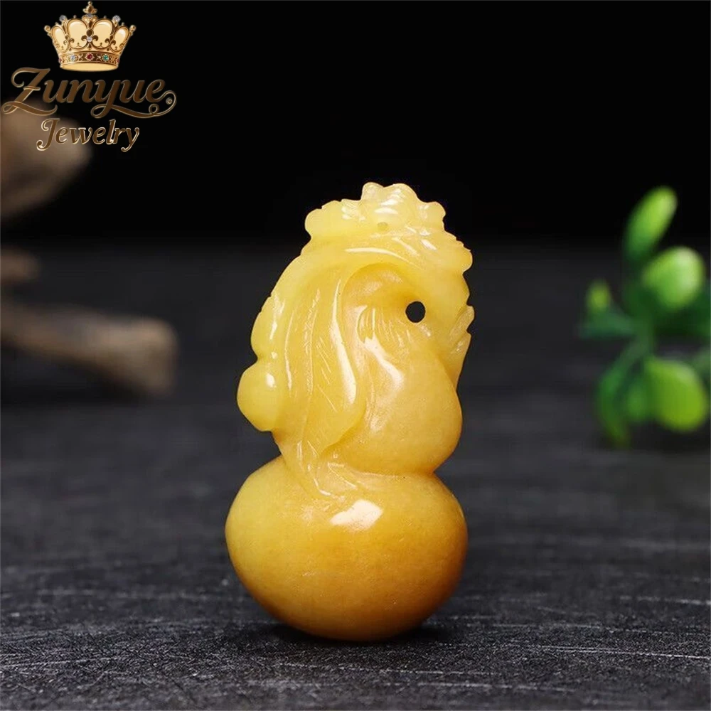 High-End Yellow Dragon Jade Ruyi Gourd Jade Pendant Luxury Quality Jewelry Fashion Jewelry Exquisite Elegant Charms Gift Popular
High-End Yellow Dragon Jade Ruyi Gourd Jade Pendant Luxury Quality Jewelry Fashion Jewelry Exquisite Elegant Charms Gift Popular
