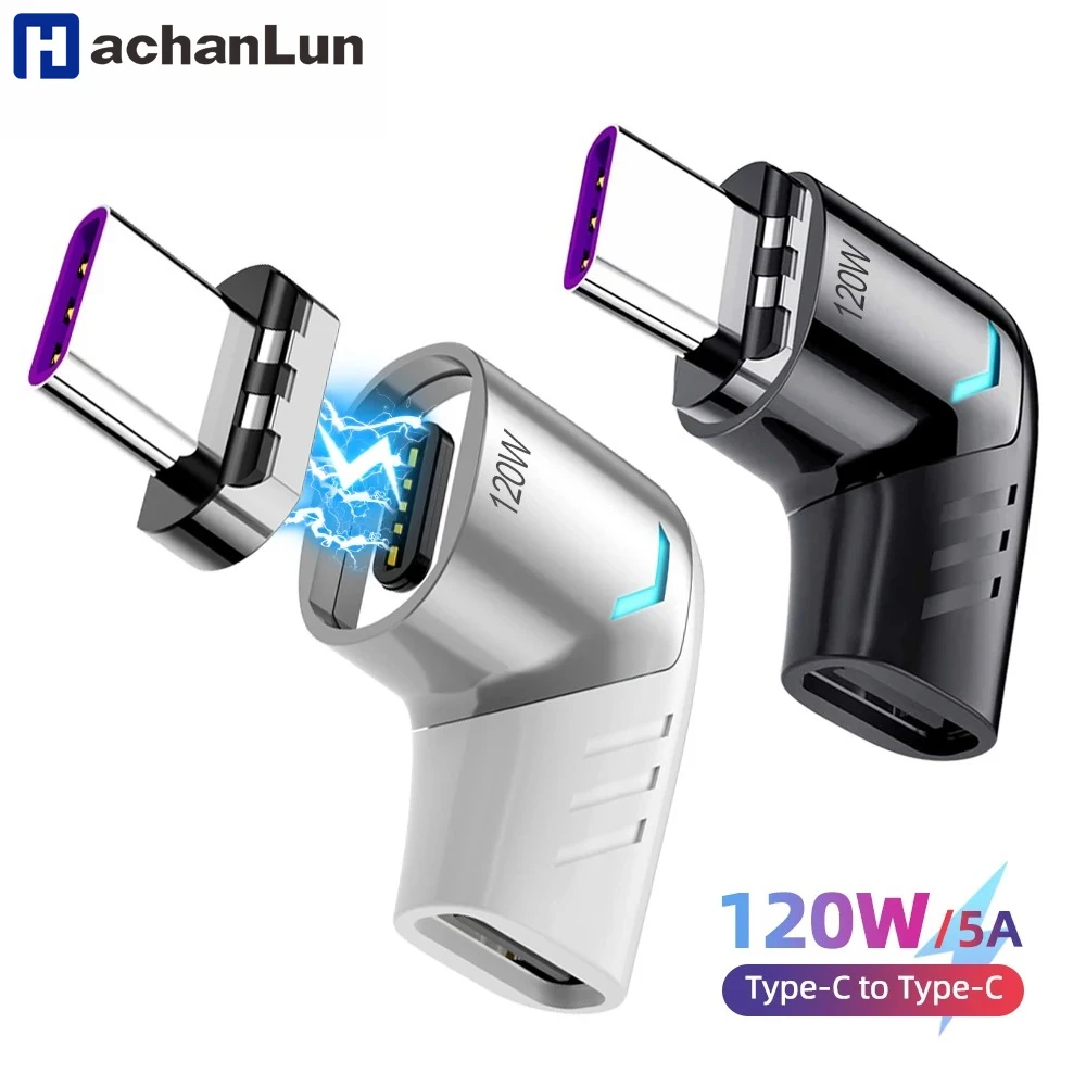 Магнитный адаптер USB Type C на USB C, 120 Вт, магнитный преобразователь с быстрой зарядкой 90 градусов для Macbook iPad Pro Switch Samsung
Магнитный адаптер USB Type C на USB C, 120 Вт, магнитный преобразователь с быстрой зарядкой 90 градусов для Macbook iPad Pro Switch Samsung