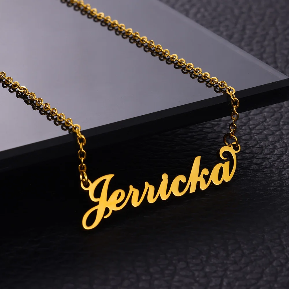Personalized Name Tail Choker Customized Necklaces For Women Personalized English Letter Collar With Ear Stainless Steel Jewelry
Personalized Name Tail Choker Customized Necklaces For Women Personalized English Letter Collar With Ear Stainless Steel Jewelry