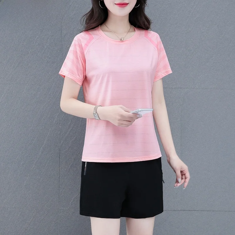 Спортивный костюм TUCANO из ледяного шелка для женщин, повседневный, для утренних пробежек, комплект из двух предметов, большие размеры, летняя новинка
Спортивный костюм TUCANO из ледяного шелка для женщин, повседневный, для утренних пробежек, комплект из двух предметов, большие размеры, летняя новинка