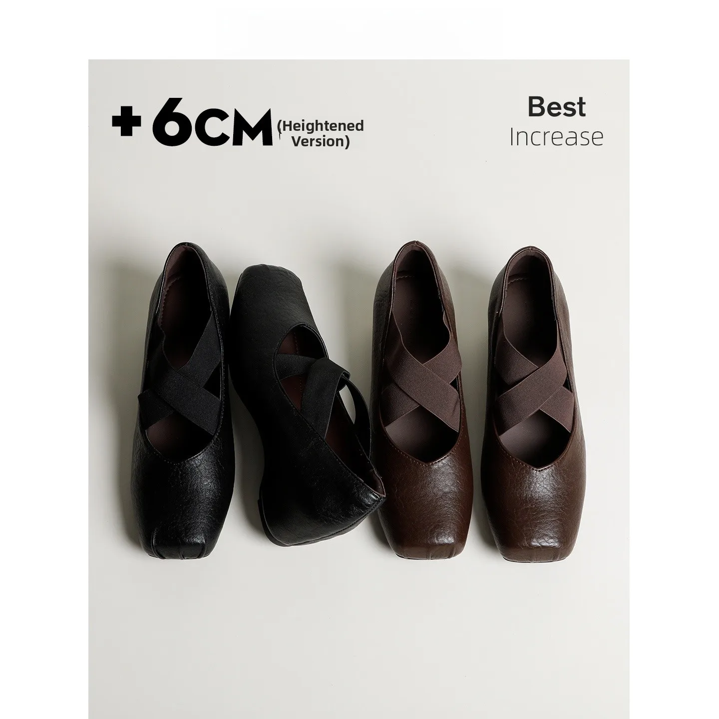 Spring 2026 Women's Ballet Style Mary Jane Shoes Soft Elephant Pattern Super Soft Commuting Low Cut Single Shoes Heightening
Spring 2026 Women's Ballet Style Mary Jane Shoes Soft Elephant Pattern Super Soft Commuting Low Cut Single Shoes Heightening