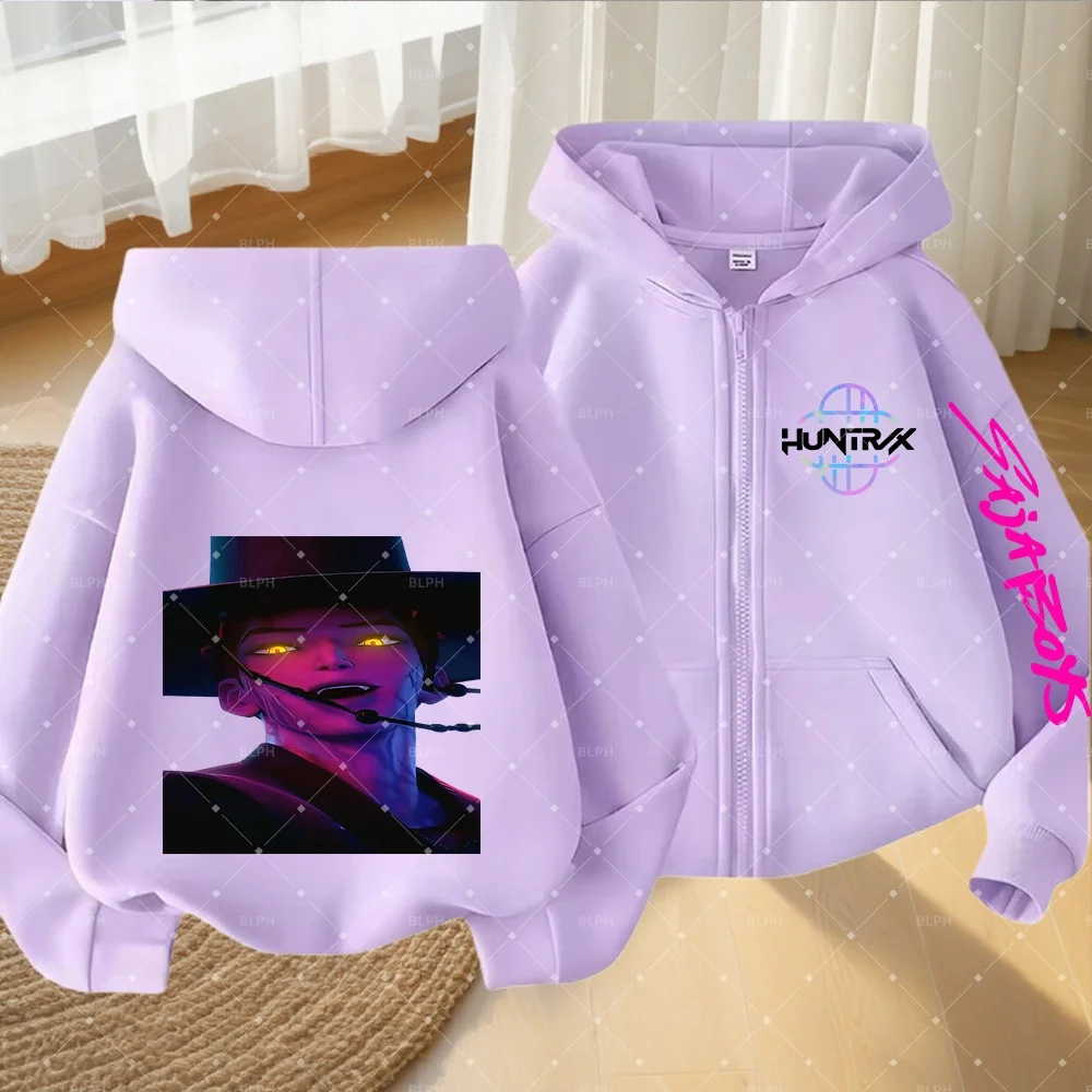 Huntrix KPop Demon Hunters Kids Zip-Up Hoodie with Unique Design for Stylish Little Ones
Huntrix KPop Demon Hunters Kids Zip-Up Hoodie with Unique Design for Stylish Little Ones