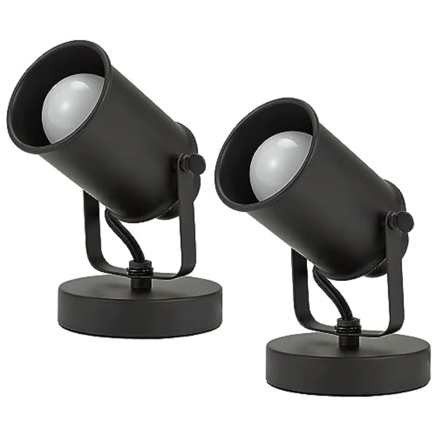 Modern Multipurpose Spotlight Desk or Wall Mount Accent Lamp 6" Set of 2
Modern Multipurpose Spotlight Desk or Wall Mount Accent Lamp 6" Set of 2