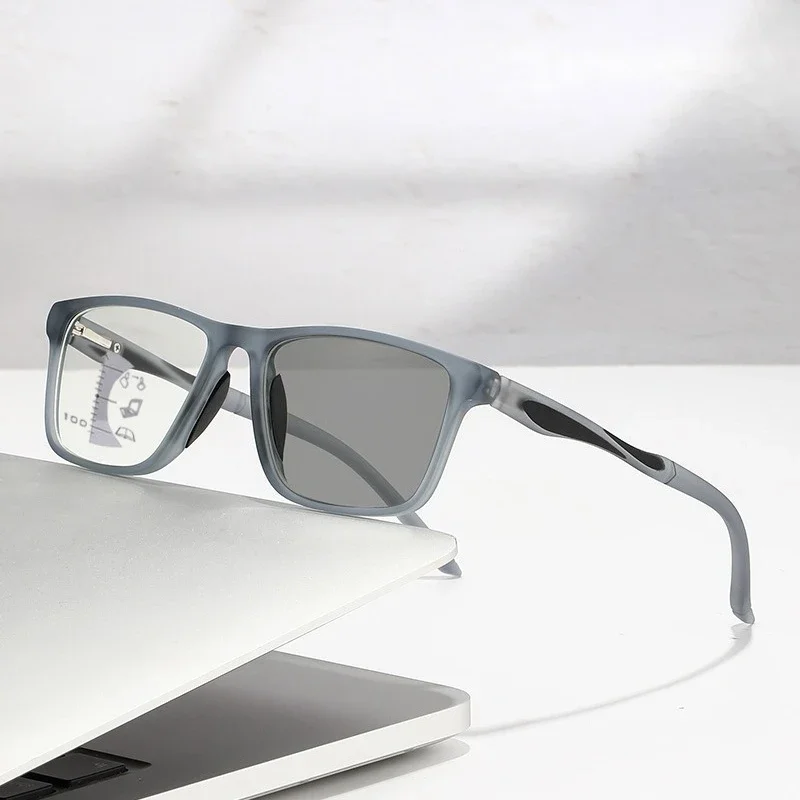 Dual Use Spring Leg Photosensitive Color Changing Multifocal Reading Glasses Anti Blue Light Lightweight Sports Reading Glasses
Dual Use Spring Leg Photosensitive Color Changing Multifocal Reading Glasses Anti Blue Light Lightweight Sports Reading Glasses