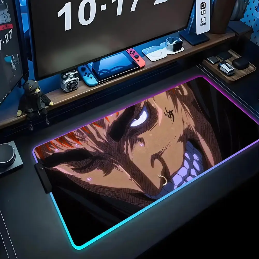 berserk Mouse Pad RGB Gaming Mousepad Big LED Pad PC Desk Mat Luminous Mouse Pad Large Keyboard Mats Table Rug With Backlit
berserk Mouse Pad RGB Gaming Mousepad Big LED Pad PC Desk Mat Luminous Mouse Pad Large Keyboard Mats Table Rug With Backlit