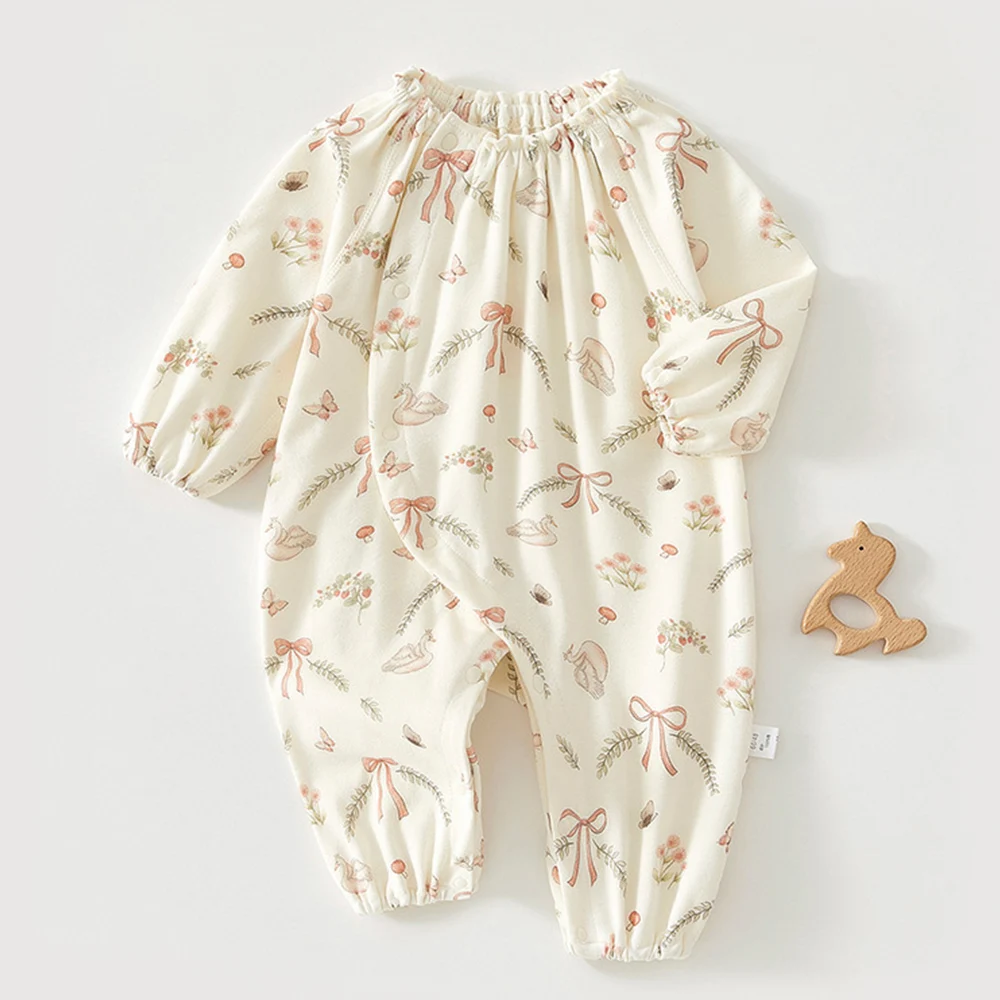 Cotton Baby Girl Clothes Floral Spring Autumn Princess Christmas Baby Romper Long Sleeve Thanksgiving Infant Jumpsuit
Cotton Baby Girl Clothes Floral Spring Autumn Princess Christmas Baby Romper Long Sleeve Thanksgiving Infant Jumpsuit