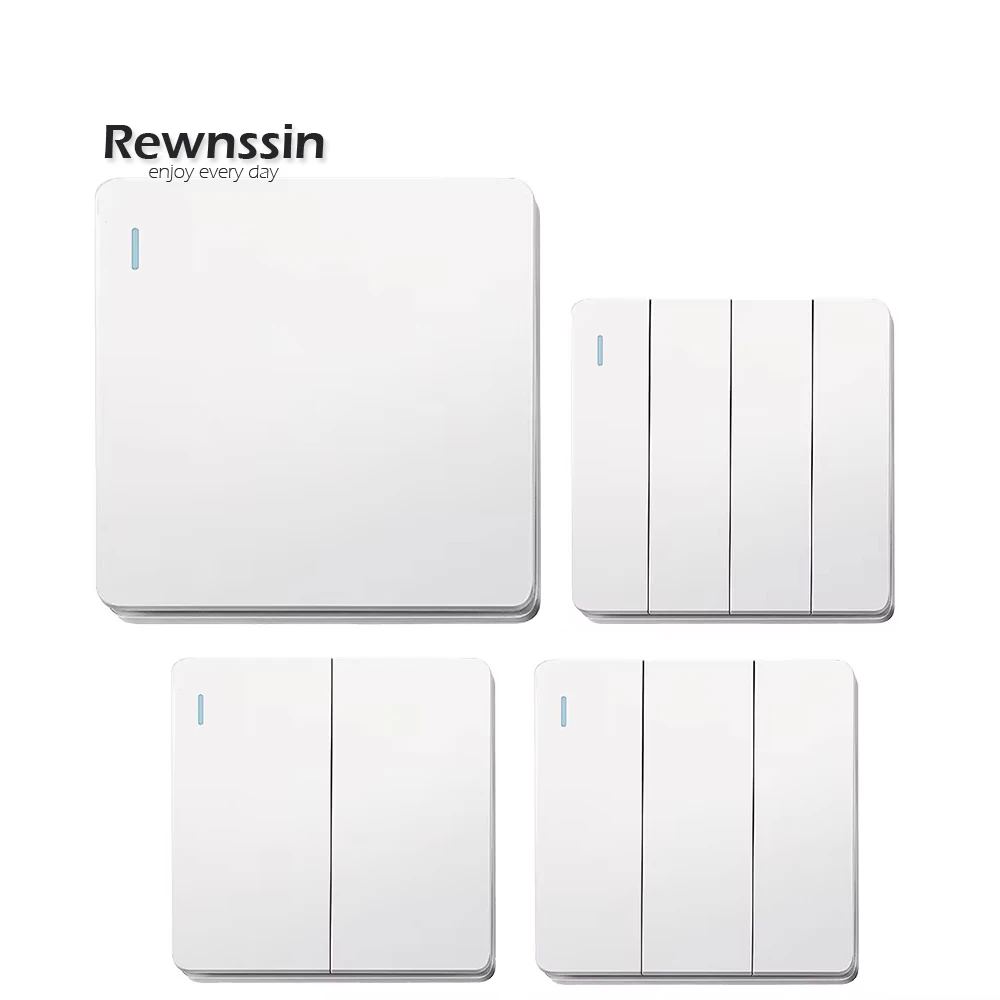 Standard Wall Lamp Switch 1 2 3 4 Gang 1 2 Way PC Panel Rocker Arm Power Switch Lamp Plastic Frame Switch White 16A 86MM*86MM
Standard Wall Lamp Switch 1 2 3 4 Gang 1 2 Way PC Panel Rocker Arm Power Switch Lamp Plastic Frame Switch White 16A 86MM*86MM