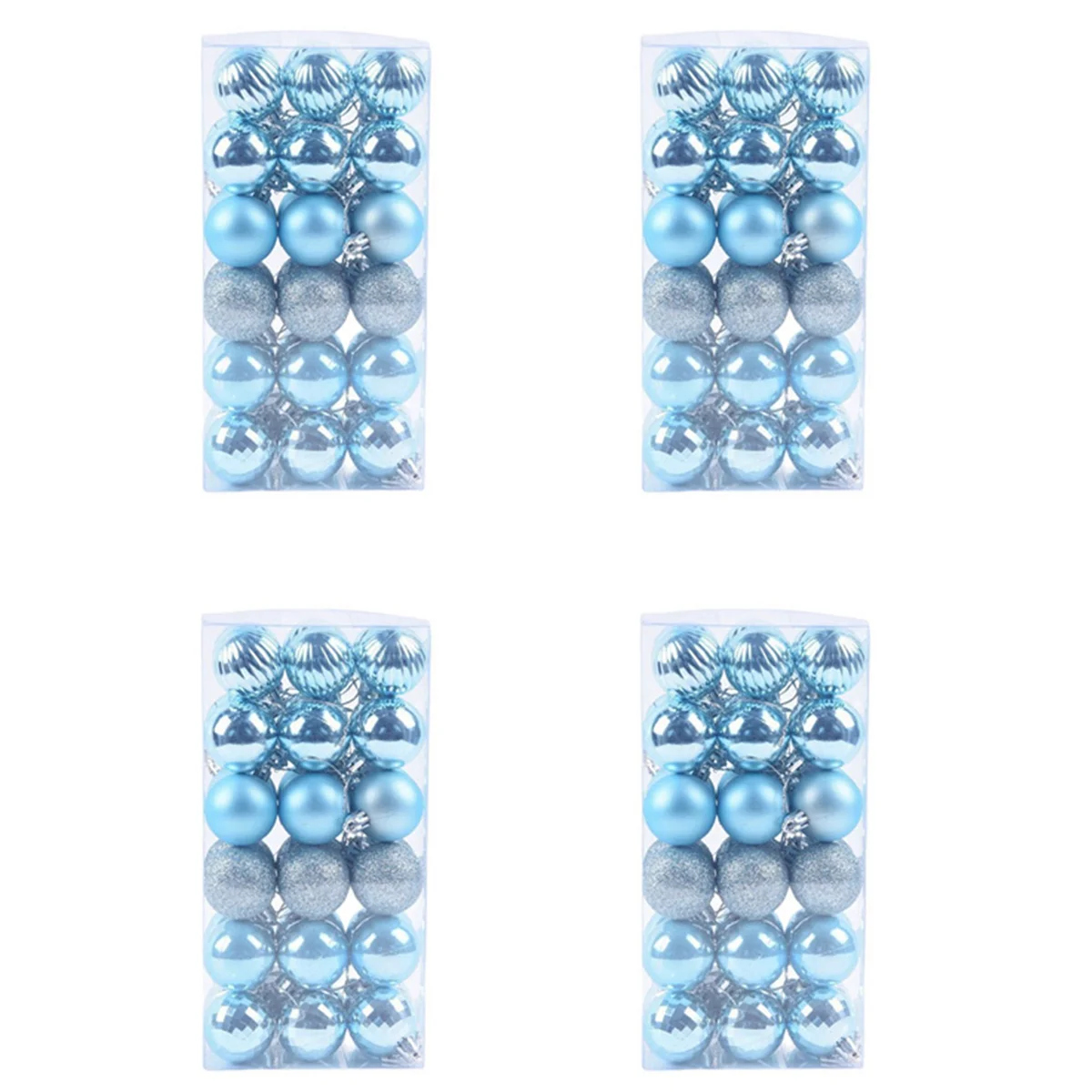 AB33-144X Рождественские украшения Небьющийся набор елочных украшений Рождественские шары Украшение Новый ледяной синий
AB33-144X Рождественские украшения Небьющийся набор елочных украшений Рождественские шары Украшение Новый ледяной синий