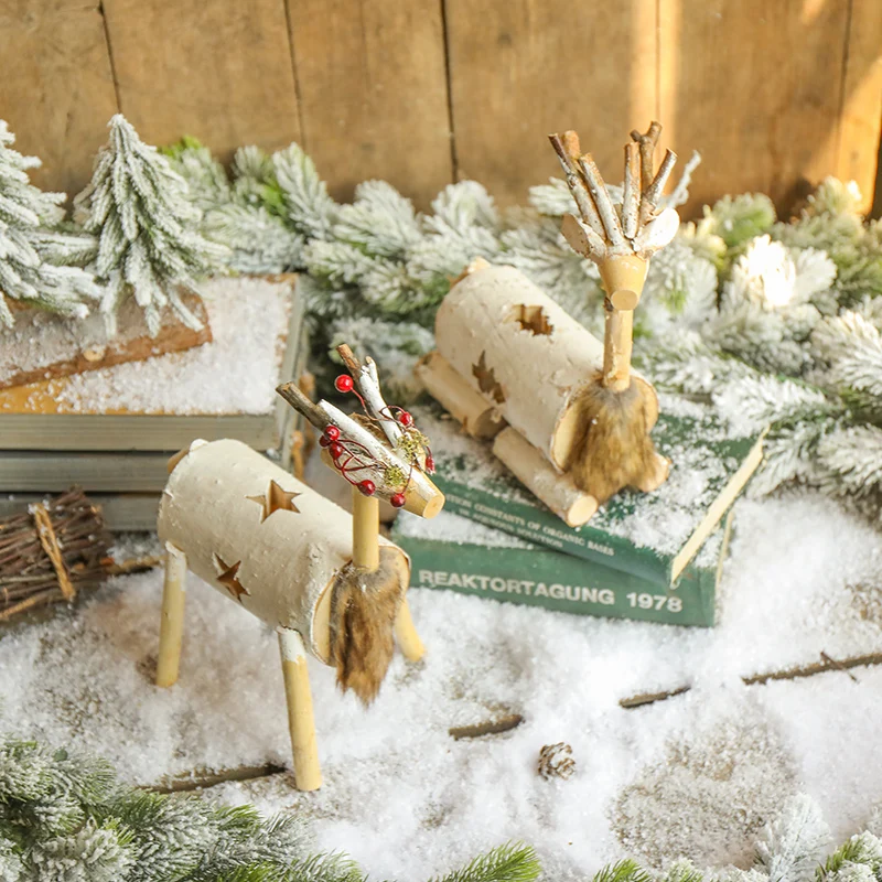 Christmas Wooden Deer Decorative Ornaments Handmade Craft Materials for Nursery Classroom Decoration Country Style Plant Theme
Christmas Wooden Deer Decorative Ornaments Handmade Craft Materials for Nursery Classroom Decoration Country Style Plant Theme
