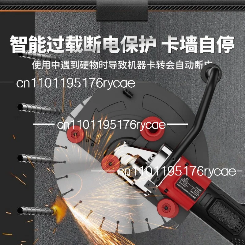 Concrete Reinforced Steel Door and Window Wall Cutting Machine Wall Cutting Tool Handheld Brushless Stone Cutting Machine
Concrete Reinforced Steel Door and Window Wall Cutting Machine Wall Cutting Tool Handheld Brushless Stone Cutting Machine