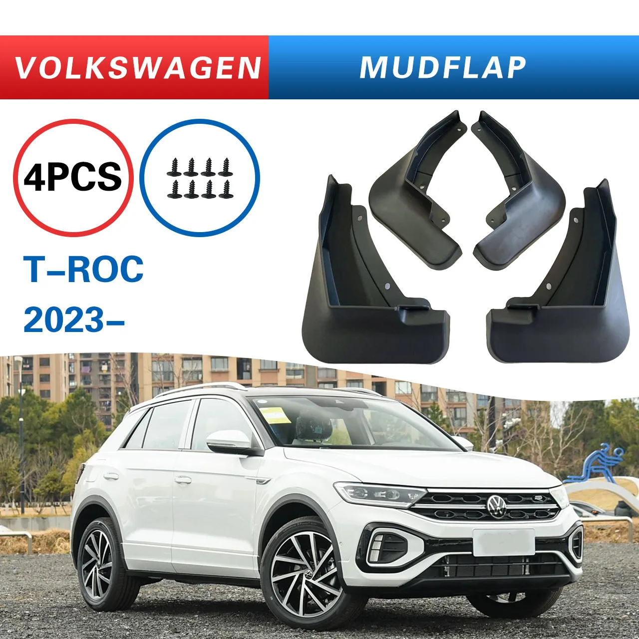 For Volkswagen T-ROC 2023 mudguard, car accessories, tire modification parts
For Volkswagen T-ROC 2023 mudguard, car accessories, tire modification parts