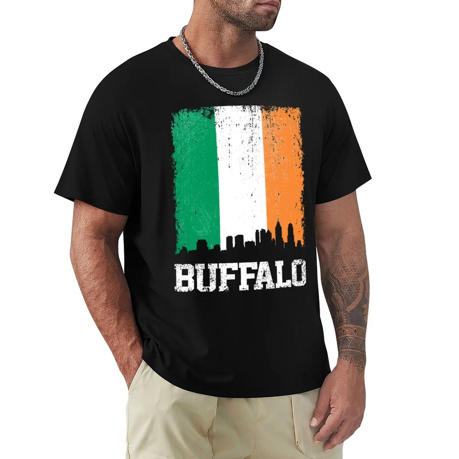 Vintage Buffalo Irish Flag Skyline Pride T-Shirt Personalized t-shirt Short sleeve tee sublime mens designer t shirt
Vintage Buffalo Irish Flag Skyline Pride T-Shirt Personalized t-shirt Short sleeve tee sublime mens designer t shirt