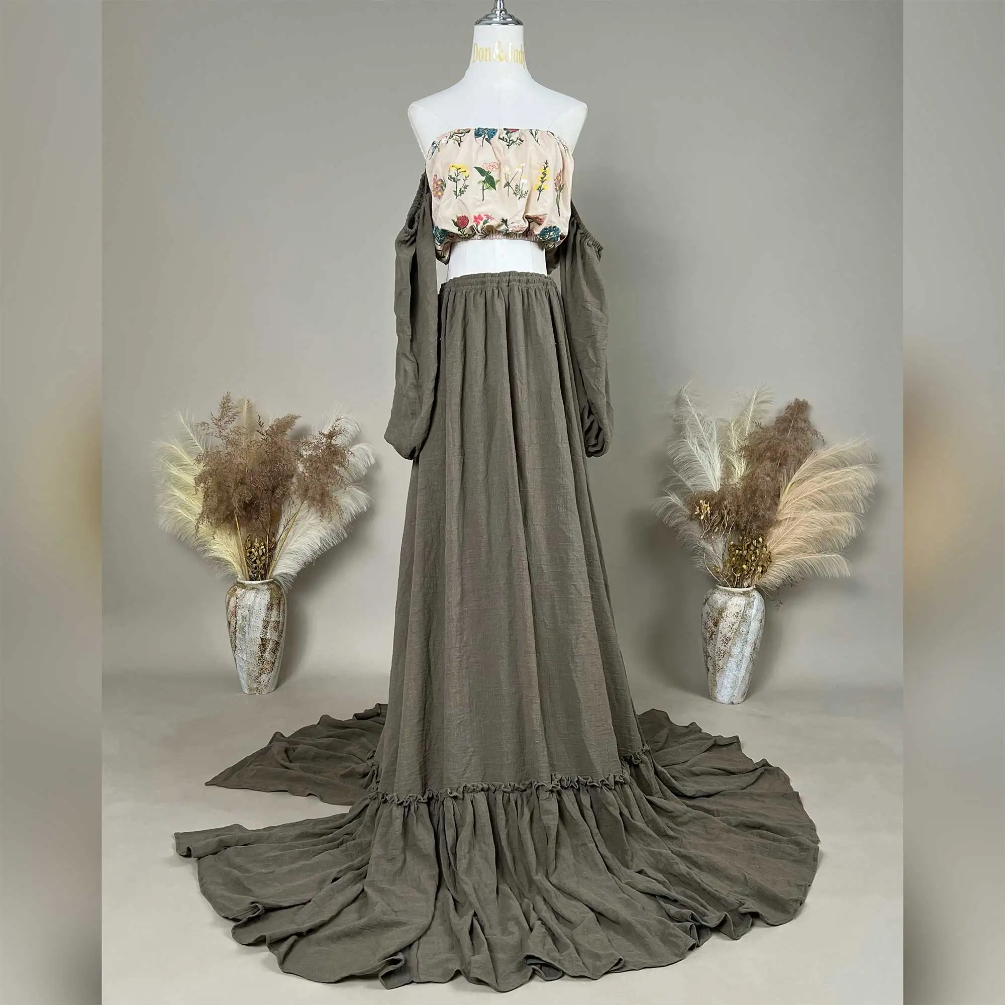 Don&Judy Orange Floral Eyelet Embroidery Chiffon Tie Strap Side Slit Dress Maternity or Non Maternity own Photography Dress
Don&Judy Orange Floral Eyelet Embroidery Chiffon Tie Strap Side Slit Dress Maternity or Non Maternity own Photography Dress
