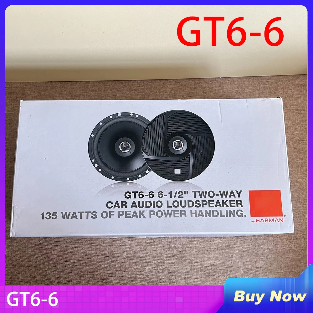 For JBL Car Horn GT6-6 Fever HIFI Universal 6.5-inch Speaker 4 ohm 2 Frequency Coaxial 135W (a pair)
For JBL Car Horn GT6-6 Fever HIFI Universal 6.5-inch Speaker 4 ohm 2 Frequency Coaxial 135W (a pair)