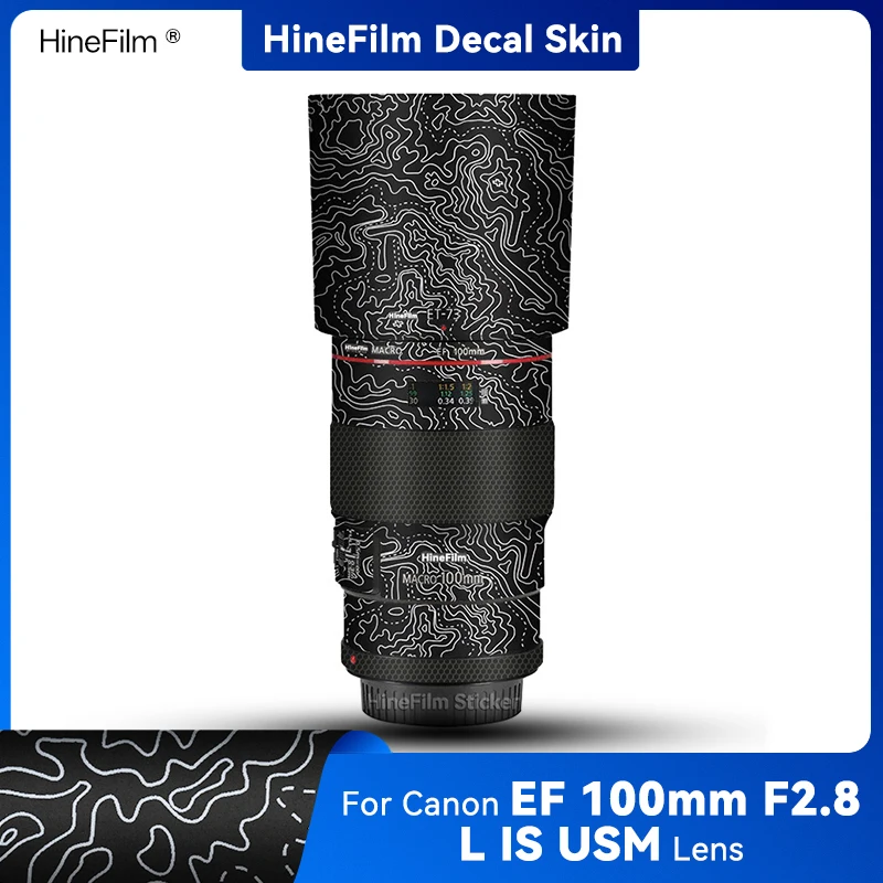Hinefilm Skin for Canon EF100 F2.8 Lens Decal Skin 100 f2.8 Lens Wrap Cover for Canon EF 100mm f/2.8L Lens Sticker 100F2.8 Skin
Hinefilm Skin for Canon EF100 F2.8 Lens Decal Skin 100 f2.8 Lens Wrap Cover for Canon EF 100mm f/2.8L Lens Sticker 100F2.8 Skin